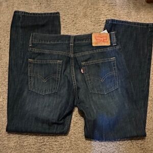 Levi's Relaxed Fit Dark Blue Jeans